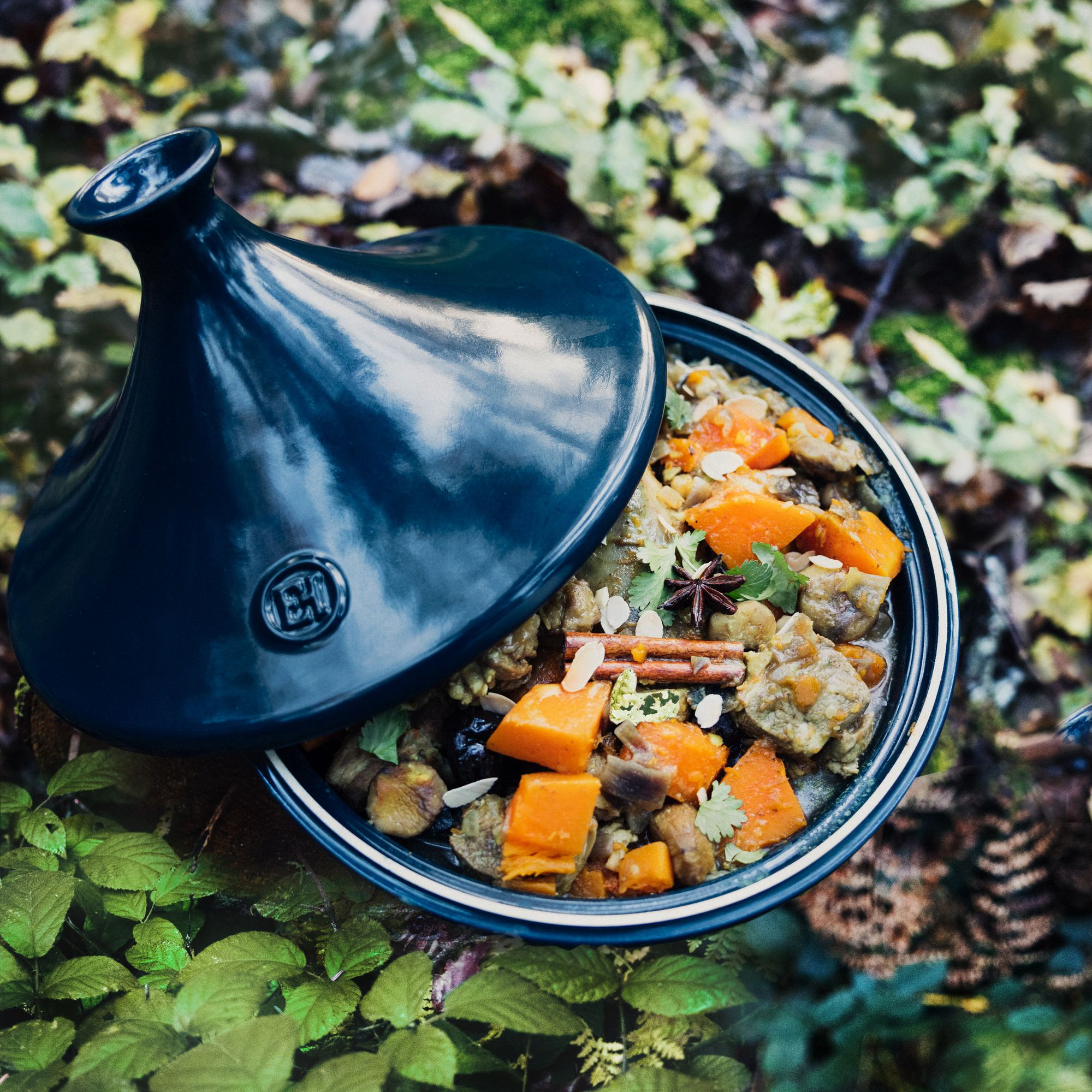 Flame Tagine 2L Midnight Blue